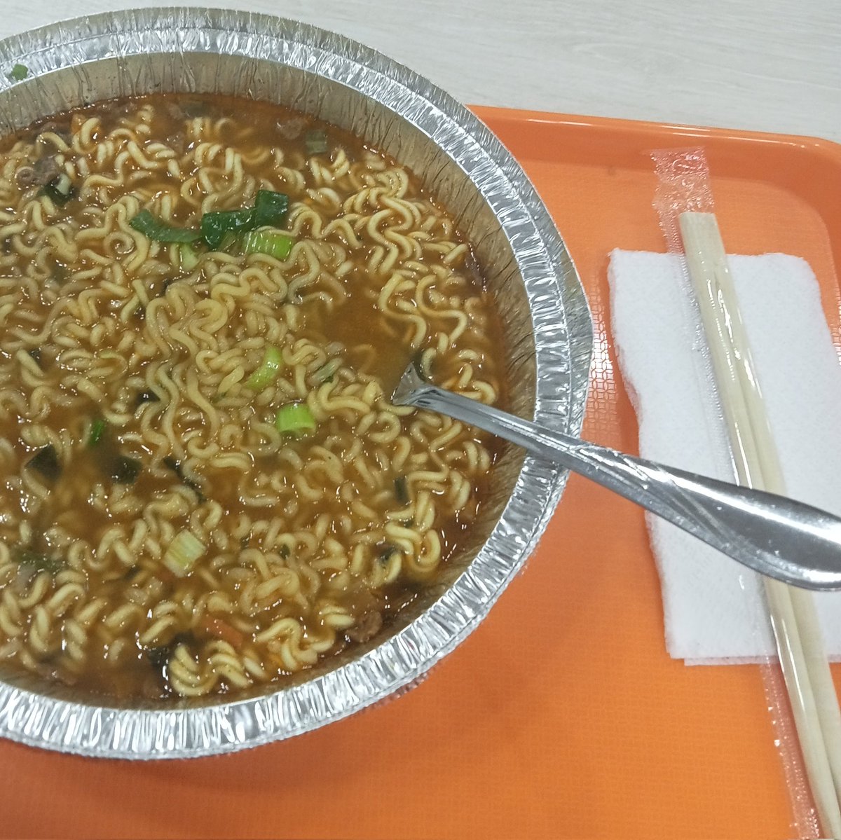 🥡🥢 ⊹ɞ — attending classes as a mapúan cardinal (ft. jinramyeon)