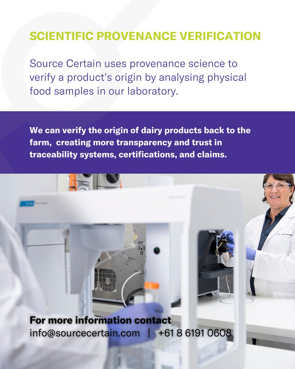 This week, we're churning out the facts about #dairyfoodfraud. A vital source of nutrition for millions worldwide, dairy is the most commonly tampered with foods globally, a widespread concern for the industry and consumers. #foodsafetyweek