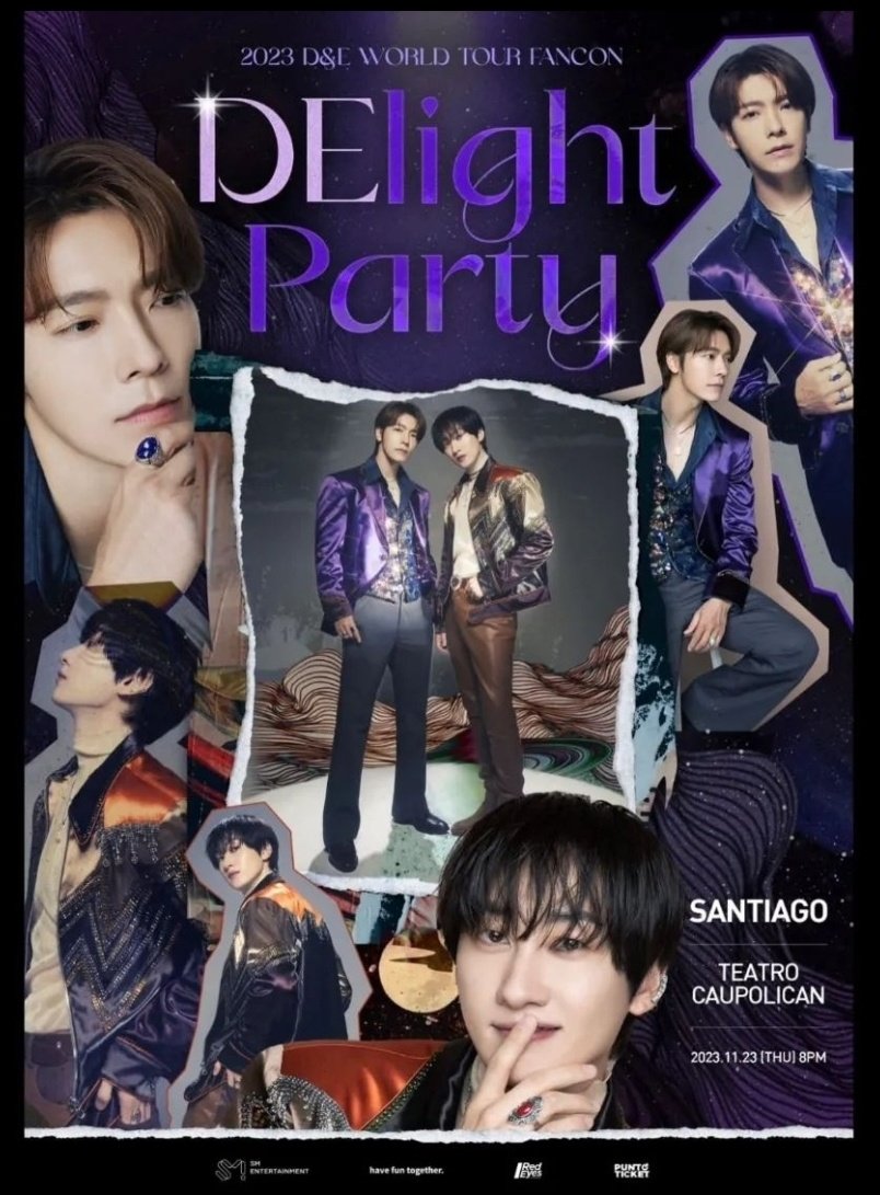ELFsChile's tweet image. [AVISO IMPORTANTE] Aún hay entradas disponibles... compartan la info con sus amigxs y conocidxs!
Nos Vemos!! 💙
#DElight_Party 
#DElight_PartyinChile
@SJ_DnE_official

📍23.11.2023  🕗20:00 hrs
📍Teatro Caupolicán
📍Entradas por Puntoticket 
link ➡️puntoticket.com/evento/donghae…