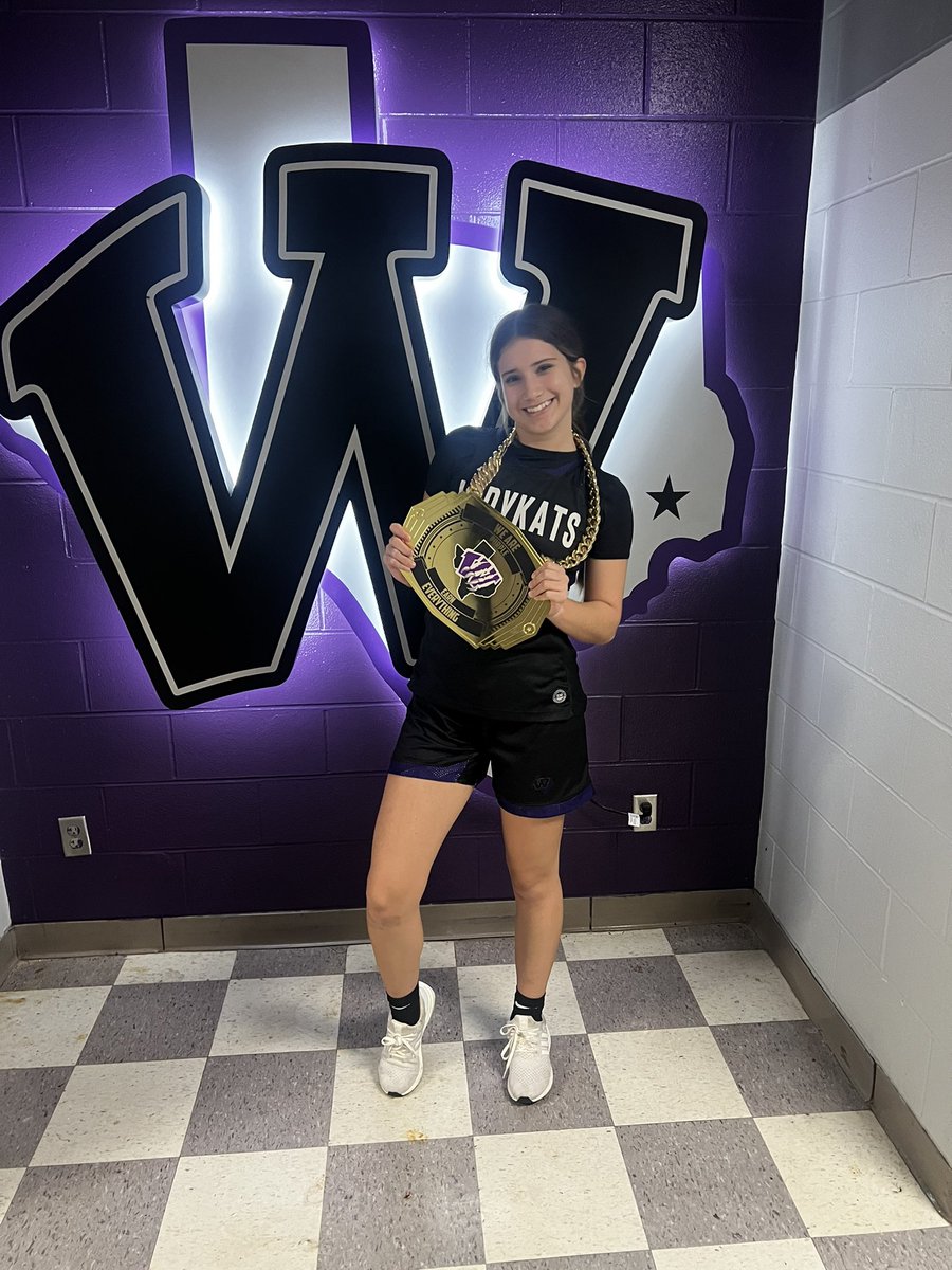 🚨🚨PLAYER OF THE GAME🚨🚨
Kaleigh Kibbey put the “R” (Resilient) in P.U.R.P.L.E during tonight’s game!!!! Great Job leading the team SENIOR!!! <a href="/GoKatsAthletics/">WildKatsAthletics</a> <a href="/WillisSchools/">Willis ISD</a>