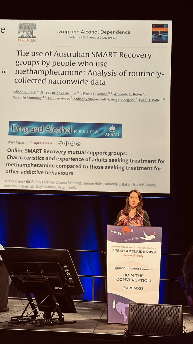 Peter J Kelly (@peterjkelly14) on Twitter photo Congratulations to <a href="/AlisonKBeck/">Alison Beck</a> from <a href="/UOW/">UOW</a> who has just won the Early Career Researcher Award at the <a href="/APSADConf/">A.P.S.A.D</a> for her work in the drug and alcohol treatment field with <a href="/SMARTRecoveryAU/">SMART Recovery Australia</a> <a href="/SMARTRecoveryIn/">SMART Recovery International</a> <a href="/uowresearch/">UOW Research</a> Congratulations to <a href="/AlisonKBeck/">Alison Beck</a> from <a href="/UOW/">UOW</a> who has just won the Early Career Researcher Award at the <a href="/APSADConf/">A.P.S.A.D</a> for her work in the drug and alcohol treatment field with <a href="/SMARTRecoveryAU/">SMART Recovery Australia</a> <a href="/SMARTRecoveryIn/">SMART Recovery International</a> <a href="/uowresearch/">UOW Research</a>