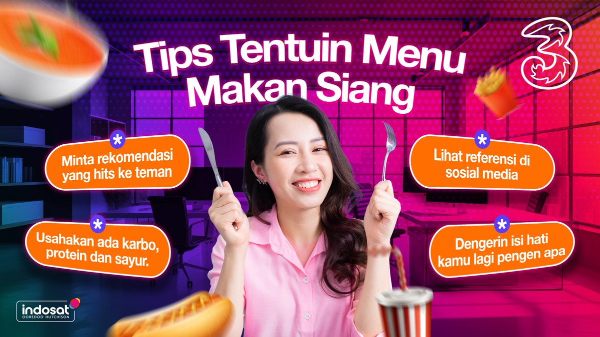 Pernah ngga si kamu bingung buat nentuin menu makan siang ? 
Terlalu banyak pilihan atau sama sekali ngga tau mau makan apa ?  

 Ujung ujungya, eh males makan gaes 😅