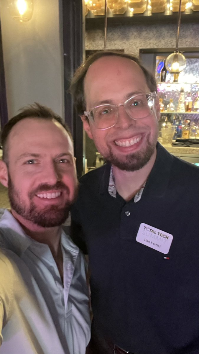 LukeJordanEAVI's tweet image. @DanFerrisiEdit has outdone himself. #TotalTech23 has been amazing and the @commintegrator team has been nothing short of fantastic.