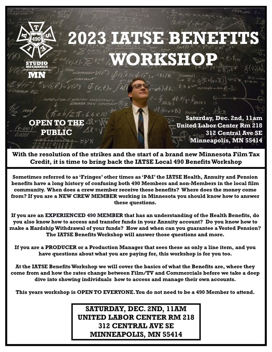 IATSE Local 490 (@iatse490) on Twitter photo 