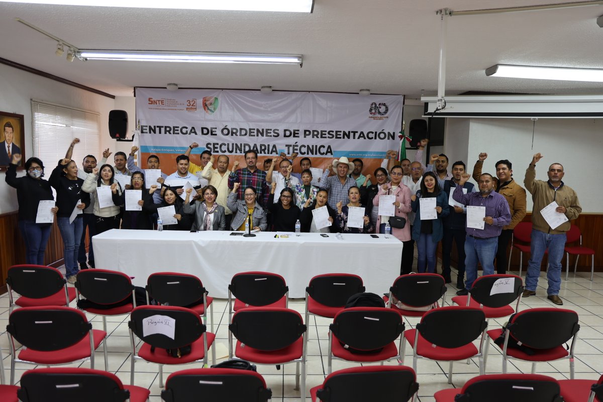 snteseccion32's tweet photo. Más de 60 Trabajadores de la Educación pertenecientes al nivel de Secundarias Técnicas hoy fueron beneficiados con...https://t.co/DlLm99l2vb

Gracias por confiar en su Organización  Sindical, en el #SNTE32 y en el #EquipoPolítico ¡Trabajamos para ti! https://t.co/vf4NvkadrK