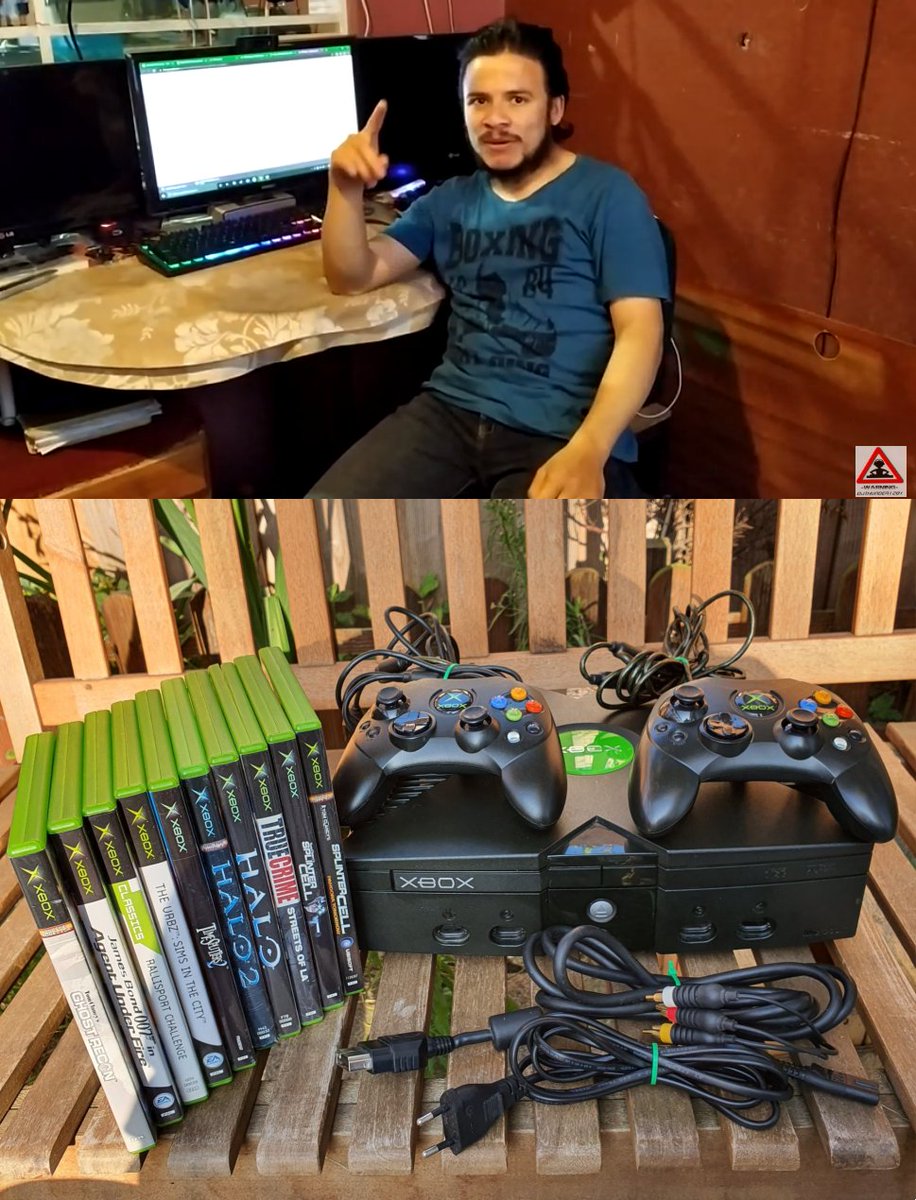 comandosnesperu's tweet photo. Este miércoles 15/11 a las 10pm celebramos los 22 años del Xbox Clásico con una transmisión especial en compañía del "JEFE" DJ Thunder 128-1, pionero en tutoriales de youtube.

https://t.co/fy5Ja65bho

Los esperamos.

#Xbox #xboxanniversary #xboxclassic https://t.co/DqPVZCsnJa