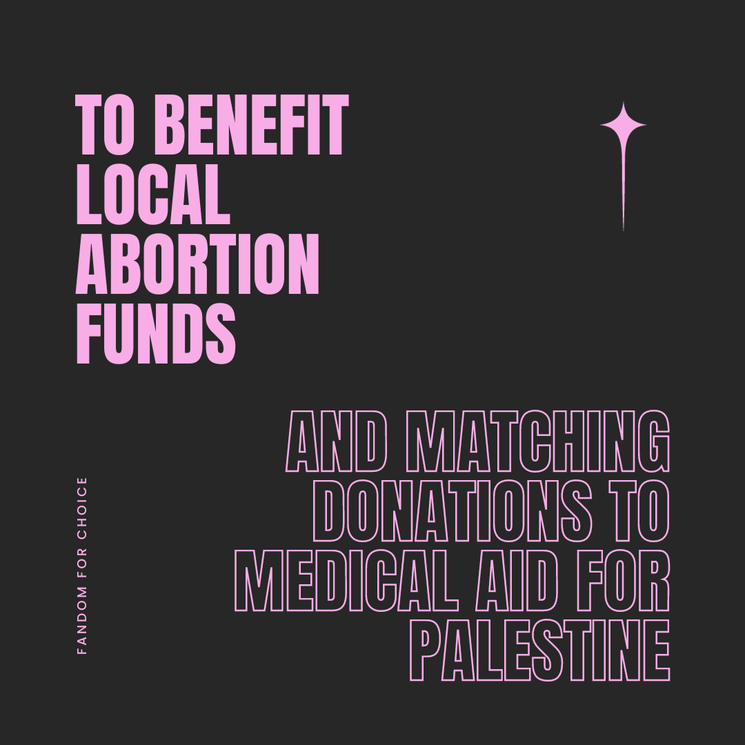 fandomforchoice's tweet photo. Grab our multifandom zine to celebrate #abortionrights by Nov. 18 and have your donation matched to the Palestinian Red Crescent for medical aid. #FreePalestine 

🔗 Below. https://t.co/nOqGrv196n