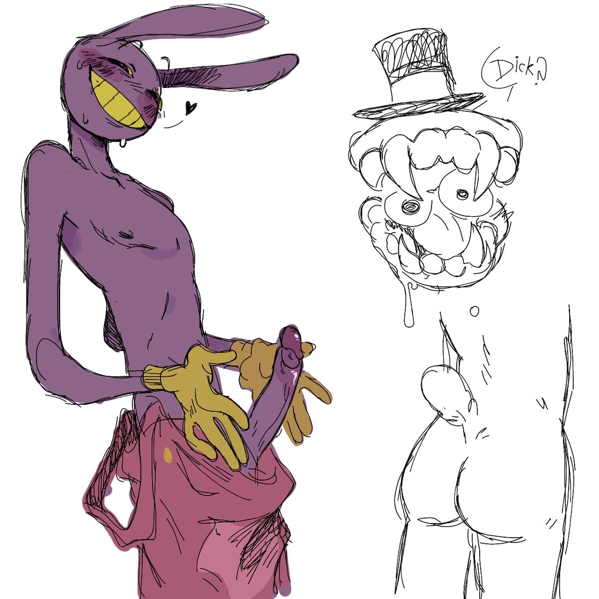 katittiss's tweet photo. me encanta jax (NSFW!) #DigitalCircusfanart #digitalcircusjax #jaxdigitalcircus #nsfw #Kato #pipipi https://t.co/bn4KIvxJFx