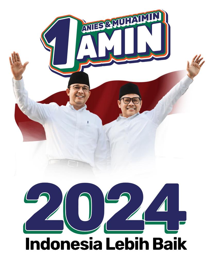 Pasangan Capres Anies Baswedan dan Cawapres Muhaimin Iskandar melalui mekanisme pengundian di KPU mendapat nomor urut 1

Pilpres 2024? AMIN Aja Dulu

Siap jemput Perubahan?

#AMINAjaDulu
#ItsTime
#RestorasiIndonesia