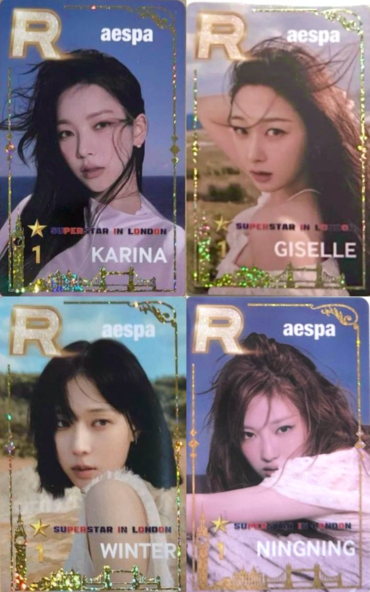 【正規品】 aespa ジゼル トレカ 限定 ロンドン SM superstar K-POP・アジア