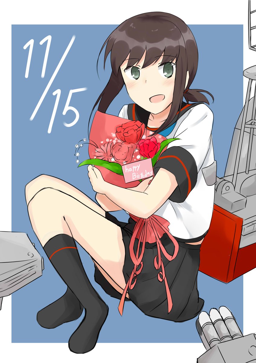 艦これ「吹雪の誕生日だー!!#艦これ#吹雪進水日 」|泉水すばる 神戸かわさき、c102予定のイラスト
