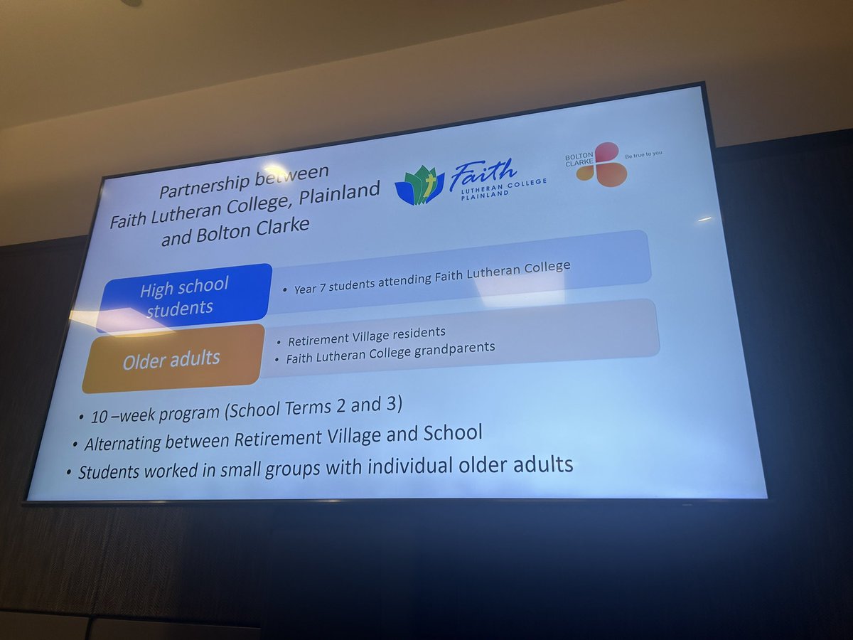 Prof Evonne Miller (@evonnephd) on Twitter photo Wow… the processs, impact and projects at <a href="/gerontologyau/">AAG</a> #AAG2023 is always outstanding.. from the 100 Project (digital stories) of centenarians the100project.com
 to slam poetry connecting schools and aged care  #creativity Wow… the processs, impact and projects at <a href="/gerontologyau/">AAG</a> #AAG2023 is always outstanding.. from the 100 Project (digital stories) of centenarians the100project.com
 to slam poetry connecting schools and aged care  #creativity