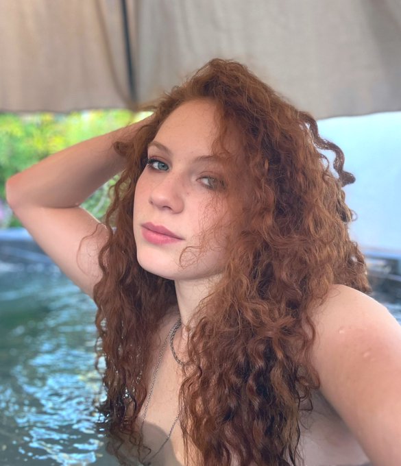 Believe it or not, I was sitting in 65 degree weather while taking this photo 😎 it&rsquo;s hot tub season 🤤