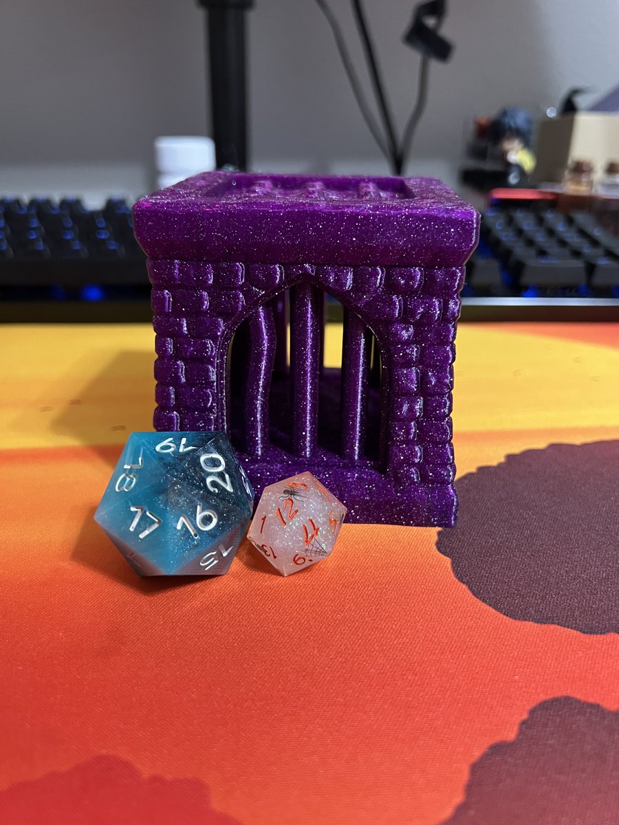 PropheticLynx's tweet photo. New Items in the shop including dice jails! Go check out all the new goodies in stock!
https://t.co/dBSnSISfdi

#Dicemaker #SmallBusiness #RPG #TTRPGs https://t.co/cqowK0mtuW