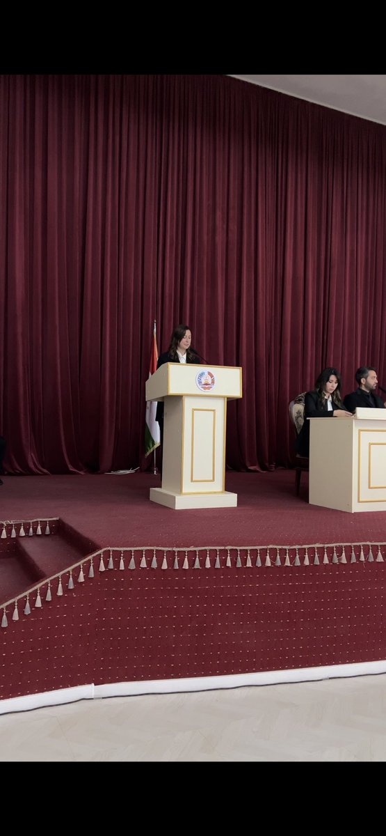 Tacikistan Turizm Başkanı Sn.Muminzod’un açılışını gerçekleştirdiği, Tacikistan- Türkiye Turizm işbirliği çerçevesinde tarafımca organize edilen Barista, Restaurant işletmeciliği, Restaurant servisi ve Aşçılık eğitimleri Dushanbe kentinde bulunan National University’de başladı.