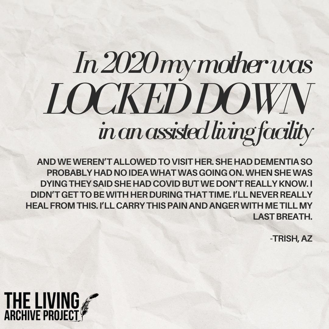 thelivingarchiv's tweet image. We should never forget about the often unspoken emotional toll taken by the lockdowns on families nationwide. #WeWontForget #TheLivingArchive