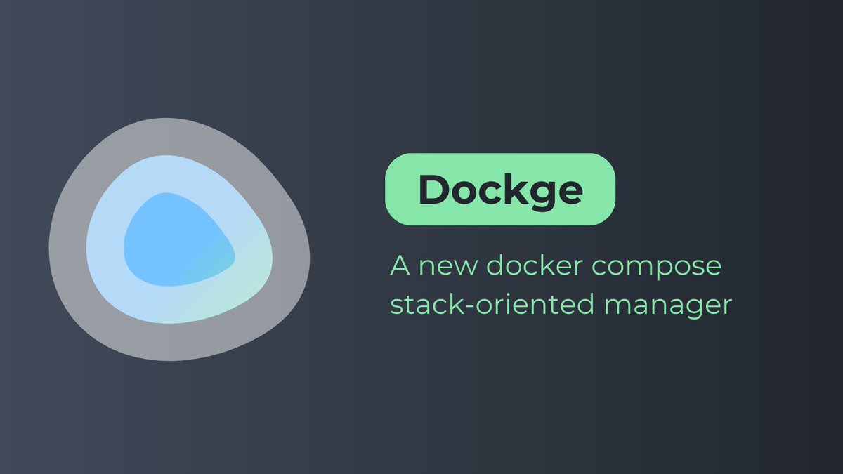 QuibTech's tweet image. Check out Dockge, a sleek alternative to Portainer by the creator of Uptime Kuma. Still in its early stages but already promising!

Learn how to set it up in your environment: link.quibtech.com/d89R

#Dockge #Docker #Portainer