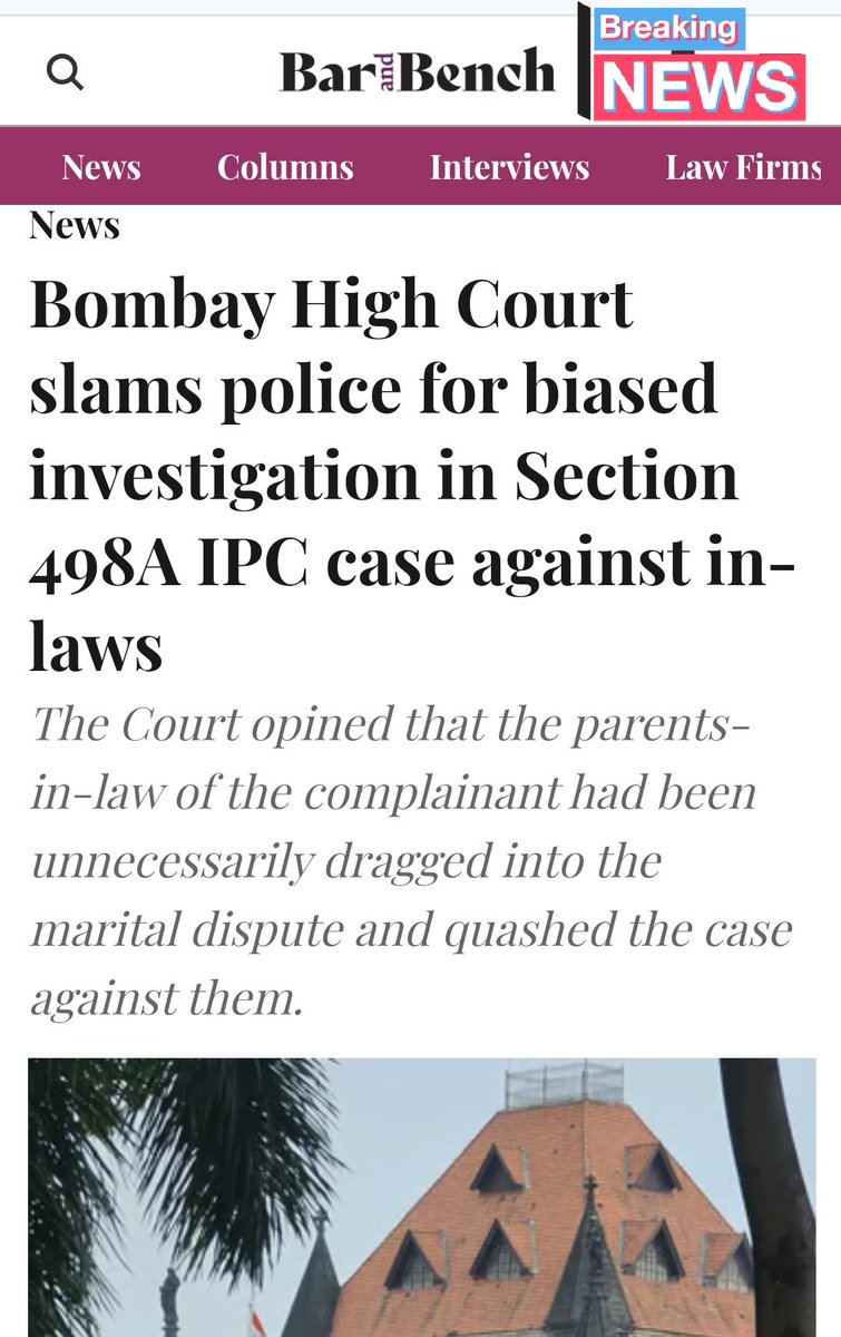vaastavngo's tweet photo. @CPMumbaiPolice @DGPMaharashtra
Many sr citizens, relatives & innocent husbands R being trapped in #FalseCases of #IPC498a #IPC377 #IPC375
Request 4 fair investigation & stern punishment on #FakeCases
@Navimumpolice @ThaneCityPolice @MumbaiPolice
@CMOMaharashtra pl see sir. https://t.co/uwnv9YWfTA