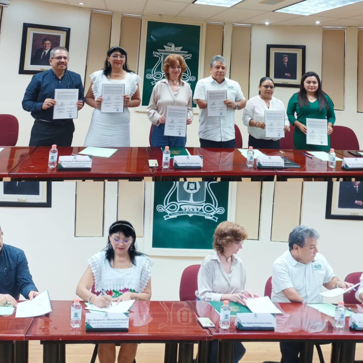 Por una cultura anticorrupción: FECC y Universidad Autónoma de Quintana Roo formalizan convenio de colaboración
Más información: 
feccqroo.gob.mx/index.php/noti…