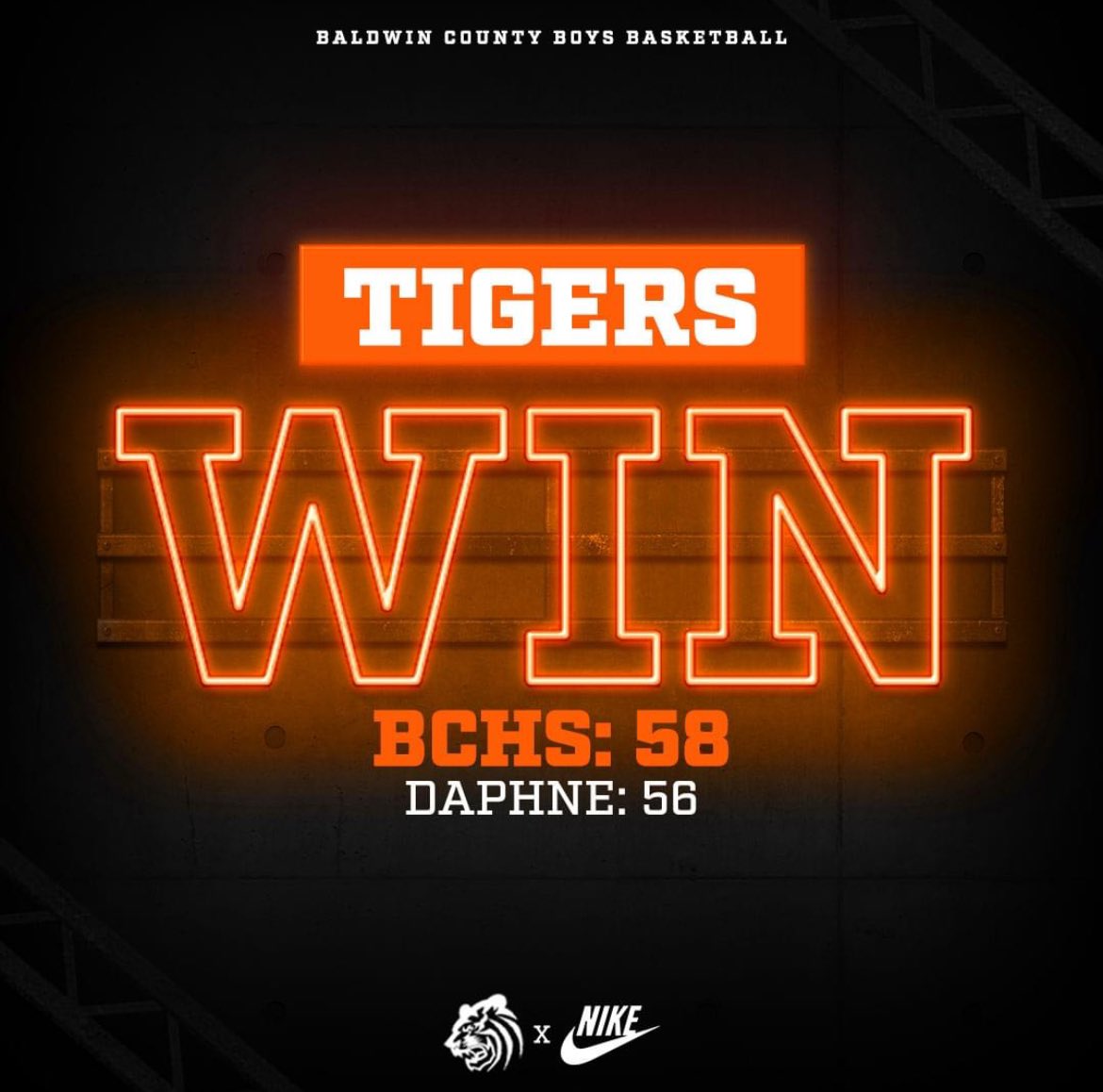 Road Warriors!!! We pulled out a tough win in overtime at Daphne. Lost the lead late but executed well enough down the stretch to walk away with a win! Onto the next one