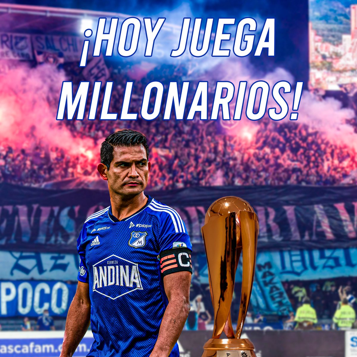 LPEmbajadora's tweet photo. Disfrutamos
Sufrimos
Llenamos
Alentamos
Aguantamos

¡Es NUESTRO MOMENTO! ✊
¡Queremos escribir HISTORIA JUNTOS! 🙏Ⓜ️

¡HOY JUEGA MILLONARIOS! 💙🤍💙

#VamosMillosQuerido 🙏💙🤍💙 https://t.co/fpfhW1283U