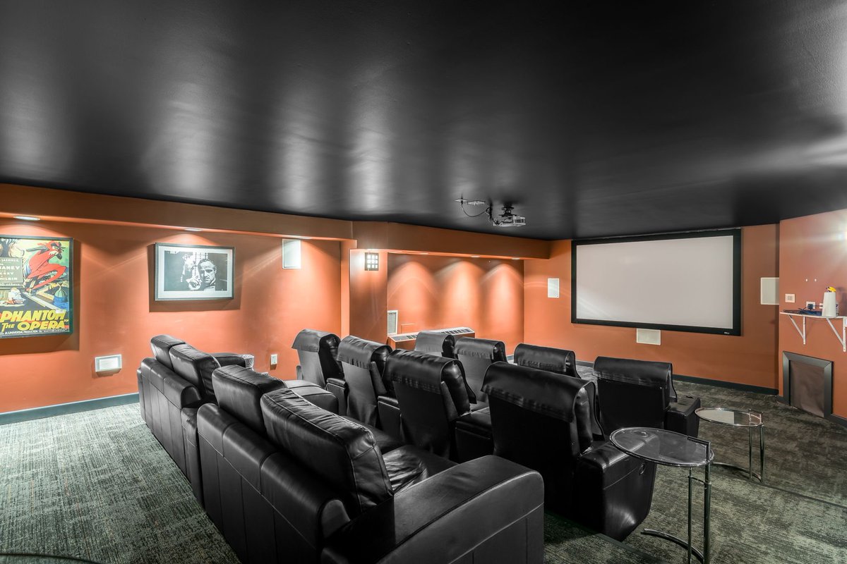 I was photographing amenities at a downtown condo and we go into the theater room. 
Agent: “Wow, it’s dark in here! Is this going to be ok in photos?” 
Me: “yeah, I think it will be fine”. 
Boom!