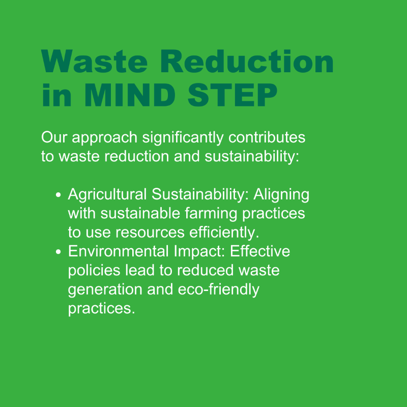 MindstepP's tweet photo. It's Day 4 of #EUWasteReductionWeek with @bcomingEU, @REDOL_EU & @OTTER_EU!๐
Today, we shine a light on the role of MIND STEP, a project focused in policy making in agricultural policies, in waste reduction.๐ก๐ฑ
#ewwr2023 #packaging #dontgetwrappedup @2EWWR
