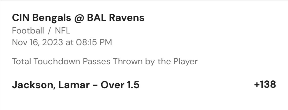 BoozersBC's tweet photo. NFL PLAY 🏈
BetRivers
Worst Case 6.65% EV || +135 odds
1.2u
#HappyBoozing🍻 https://t.co/9e5UfTOZC8