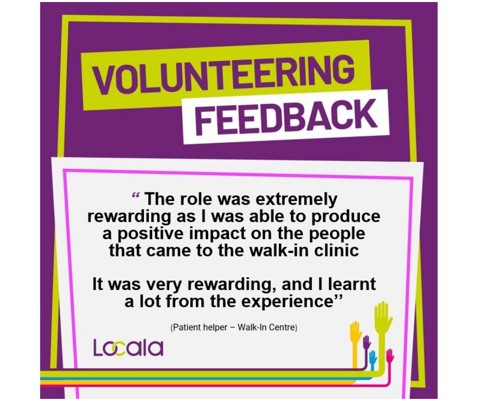 We love to receive such amazing feedback from our volunteers 🥰