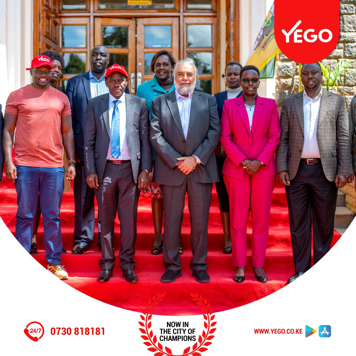 YegoKenya's tweet photo. Another step in transforming Taxi Driver and Boda Boda Rider lives across Kenya!
It’s official, you can now #ExploreEldoret with Kenya’s safest Taxi App.
#UasinGishu #RideBetter #YEGOKenya https://t.co/NT3UOyZNlg
