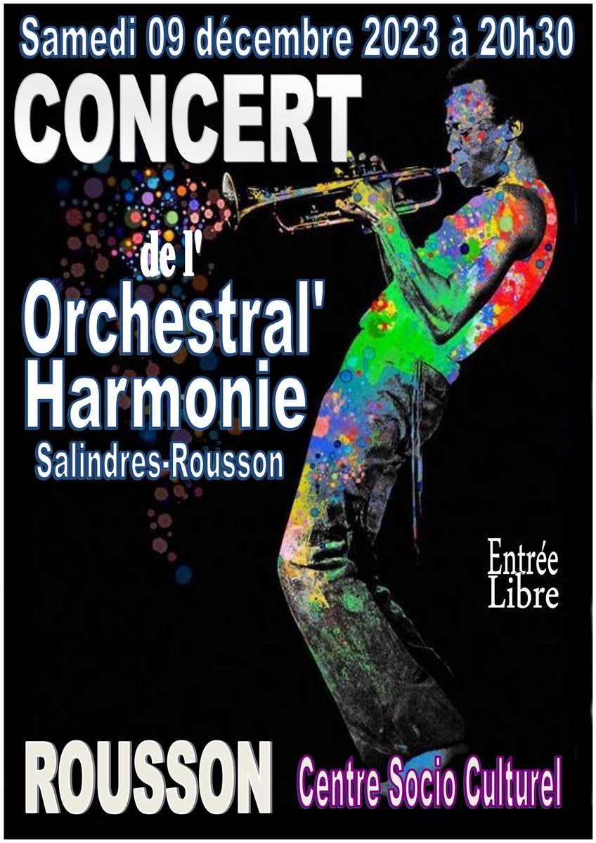 com_30340's tweet photo. CONCERT de l'ORCHESTRAL' HARMONIE - ENTRÉE LIBRE https://t.co/FA36ITsJTx