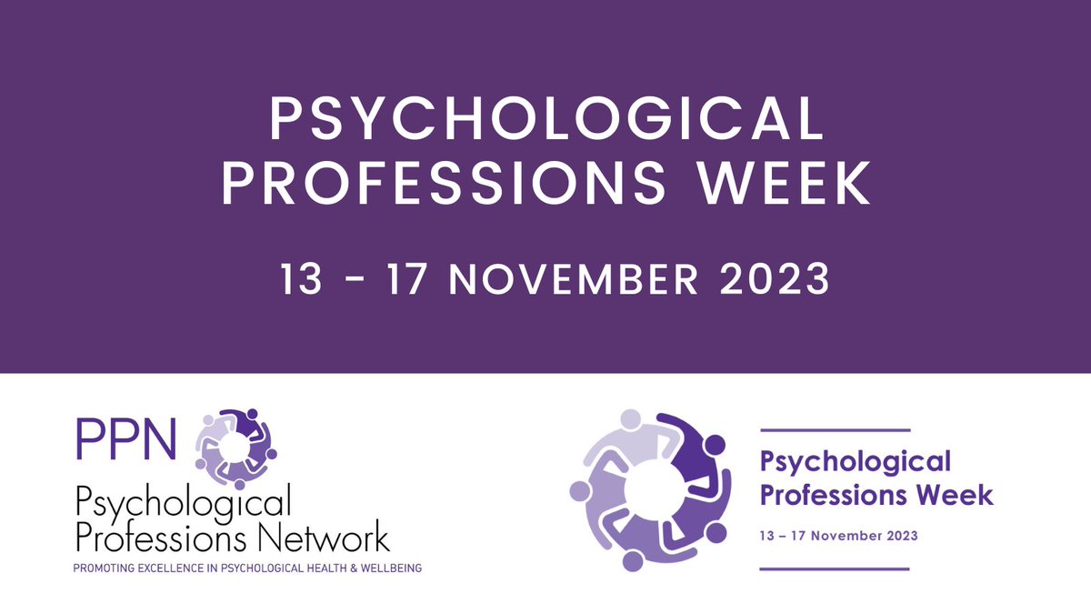 Happy #PsychologicalProfessionsWeek2023 to all our CWPT colleagues in psychological professions! This week is a time to celebrate and appreciate the contribution of our psychological professions and the difference they make to people’s lives every day.  #PPW2023