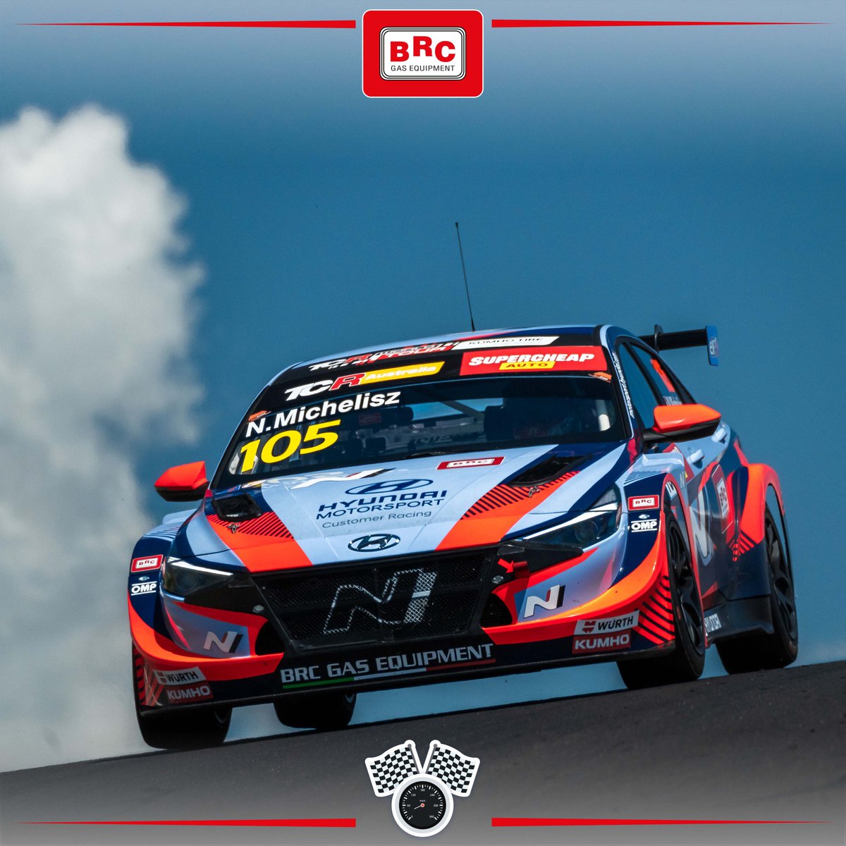 BRC Hyundai N Squadra Corse all set for majestic Macau Kumho TCR World Tour finale with three-car entry. As the inaugural Kumho TCR World Tour season draws to a close, BRC continues its triple-header journey to Macau t (November 16-19), for the ninth round on the calendar.