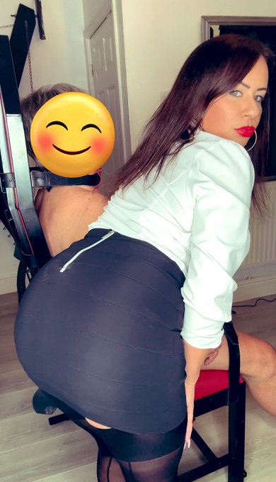 Punishment 1. Spanking on insides of thighs whilst tied in bondage chair for this naughty school boy