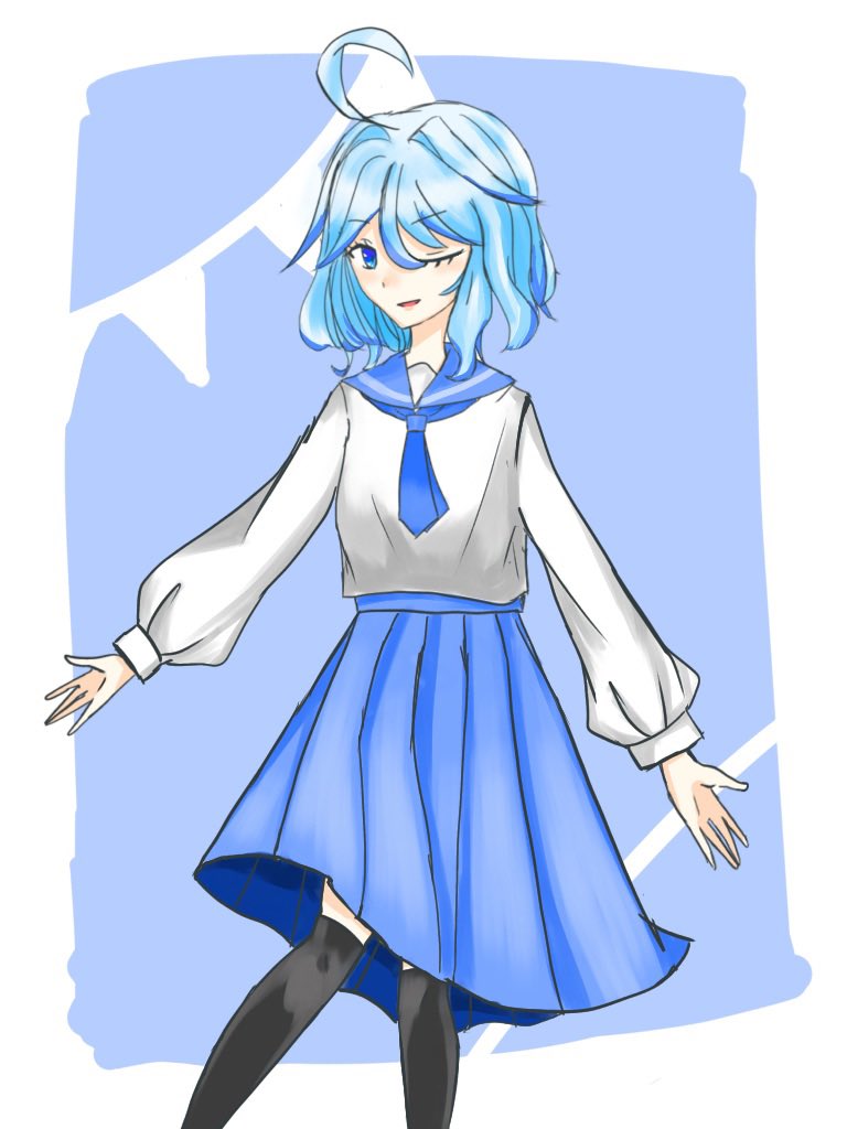 セーラーフリちゃん

＃原神 
#GenshinImpact 
#Furina