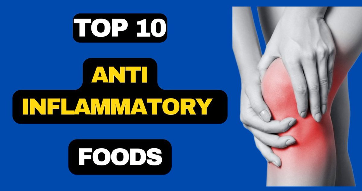 Top 10 Anti-inflammatory Foods..!
youtu.be/CaCClOhiMEY

#antiinflammation #inflammation #antiinflammatory #antiinflammatoryfoods #healthcare #Health #healthy #healthylifestyle #HealthyEating