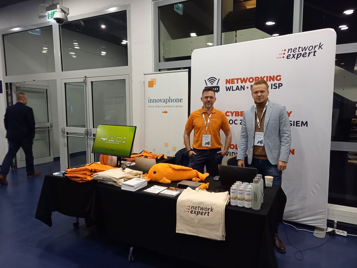 NetworkExpert_'s tweet photo. Razem z Innovaphone zgłaszamy gotowość do działania na International IT Expo 2023 (Pancernik IT Security Show) na Stadionie Śląskim w Chorzowie. Czekamy na Was na stoisku A20! Zapraszamy!
#ITExpo2023 #Pancernik #innovaphone #NetworkExpert #ITSecurity #Security #CyberSec https://t.co/UAeBhH9dlL