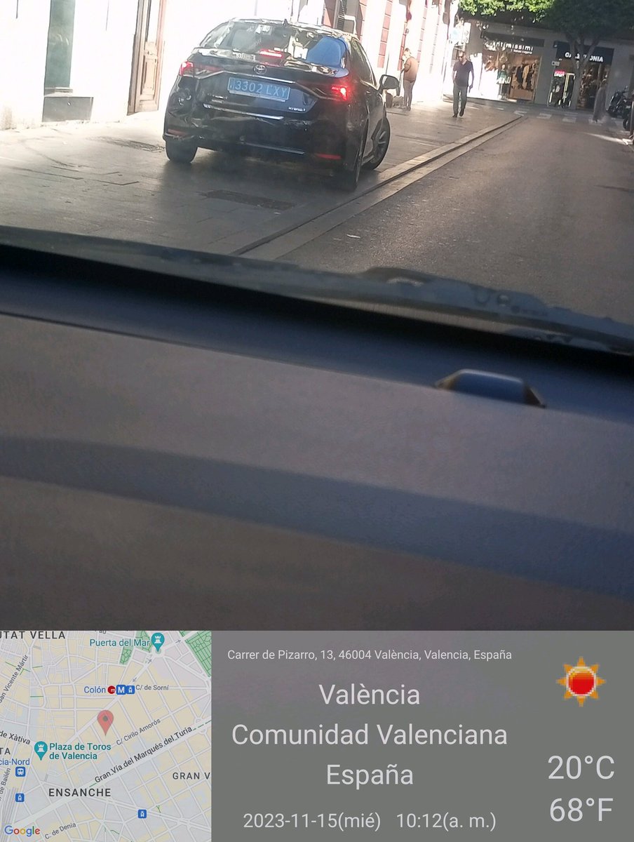 CaracolValencia's tweet photo. #BuenosDias y #FelizMiércoles @desdelamoncloa @sanchezcastejon @PSOE @mitmagob la #webcontrol no funciona? Está #VtcNoEsTaxi de #Badajoz de una empresa de #Madrid trabajando en #Valencia pero @generalitat @carlos_mazon_ @GVAMediAmbient @salomepradas @AjuntamentVLC @mjosecatala https://t.co/8sN3UD90L3