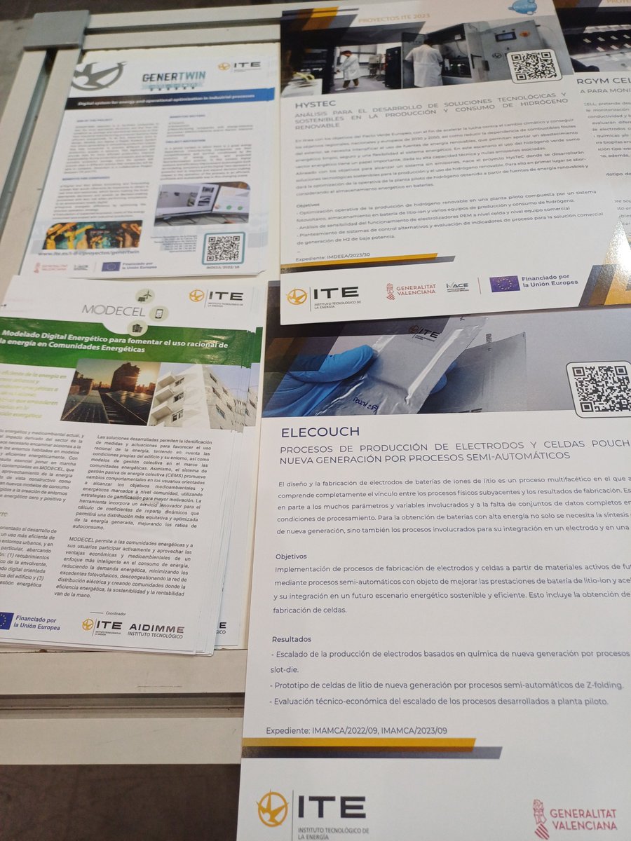 itenergia's tweet photo. Los asistentes a #EGEC23 empiezan a interesarse por pytos. en los que trabaja @itenergia: #BATSENS, #EON, #REBALIRE, #DECARTHERM, #GEDAI, #ENERGYMCELL, #EMUFLEX, #RESAIN, #ELECOUCH, etc. @GVAivace @GVAinnovacion 
👉https://t.co/jr0VqsDmnt
@Feria_Valencia @EnergyGlobalVLC https://t.co/ilI7zU17bX