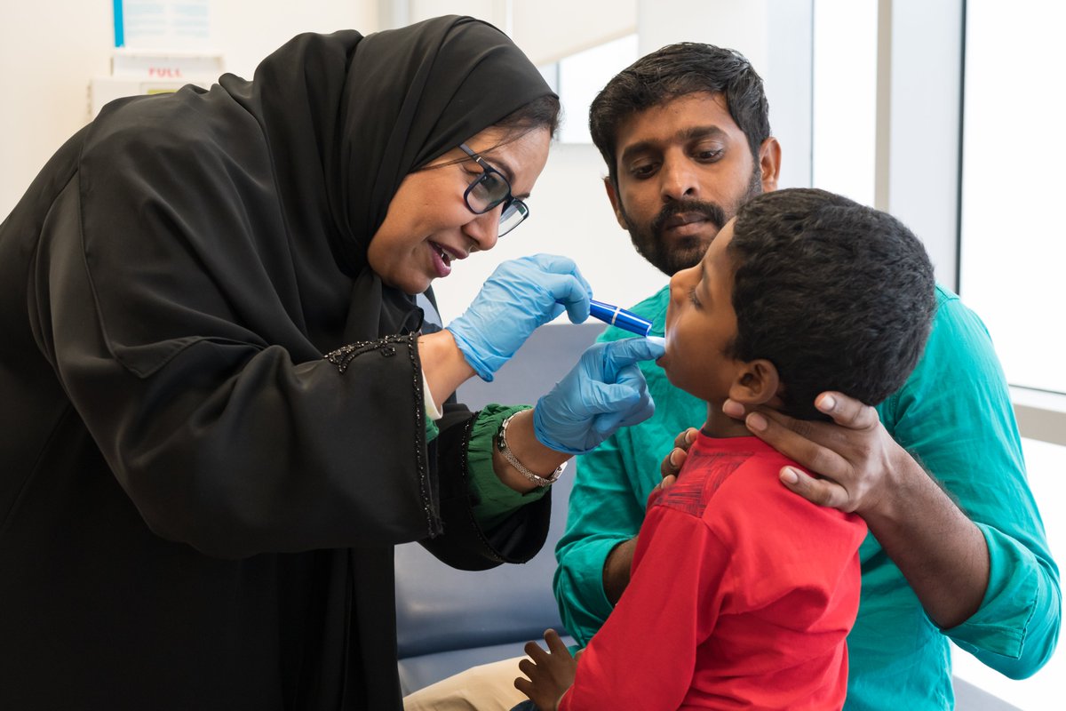 OpsmileUAE's tweet photo. #Thankyou to Dr. Ilhaam, & the wonderful team of dental interns from @HealthpointUAE who #volunteered during our patient screening session.
They educated the patients & their families on good oral hygiene & helped examine patients
#operationsmile #charity #uae #cleftconditions https://t.co/USyJOtdrf5
