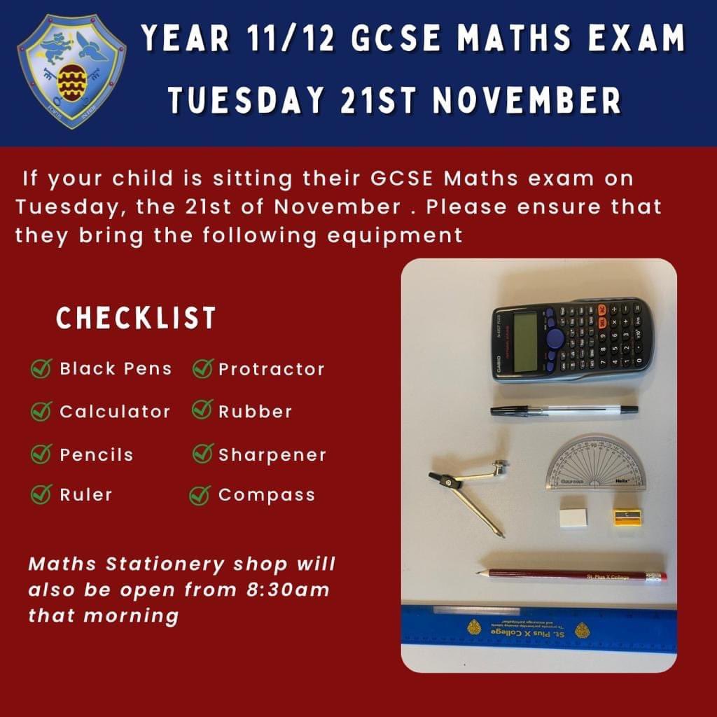 St.Piusx Maths tweet media