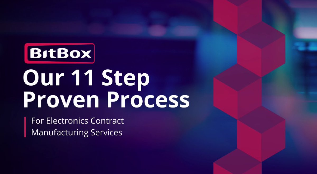 BitBoxLtd's tweet image. Our 11-step proven process guarantees high-quality products, from design to testing. 

Check out our insightful infographic and find out more about the key stages of delivering efficiency, precision, and customer satisfaction. bit.ly/3py75O4

#electronics #manufacturing
