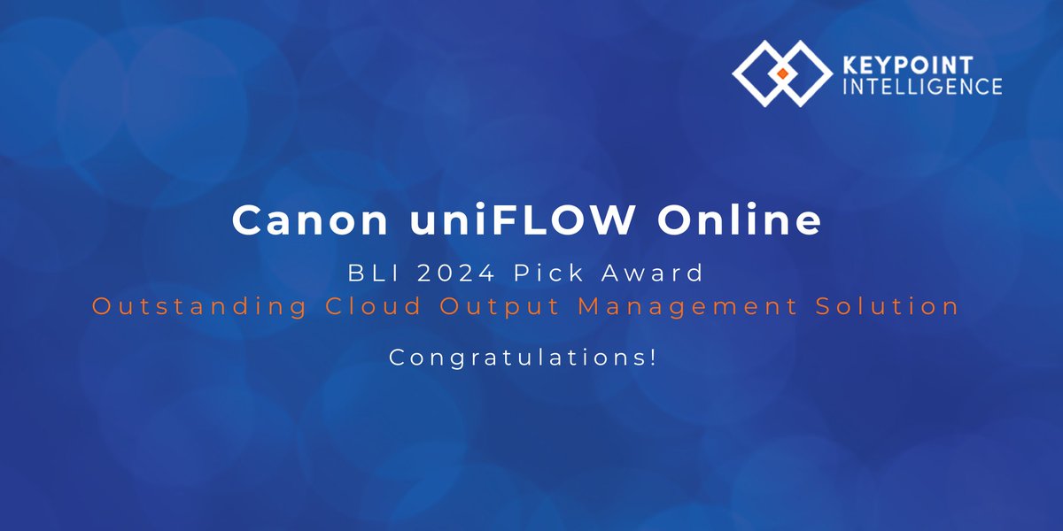 Keypoint Intelligence tweet media