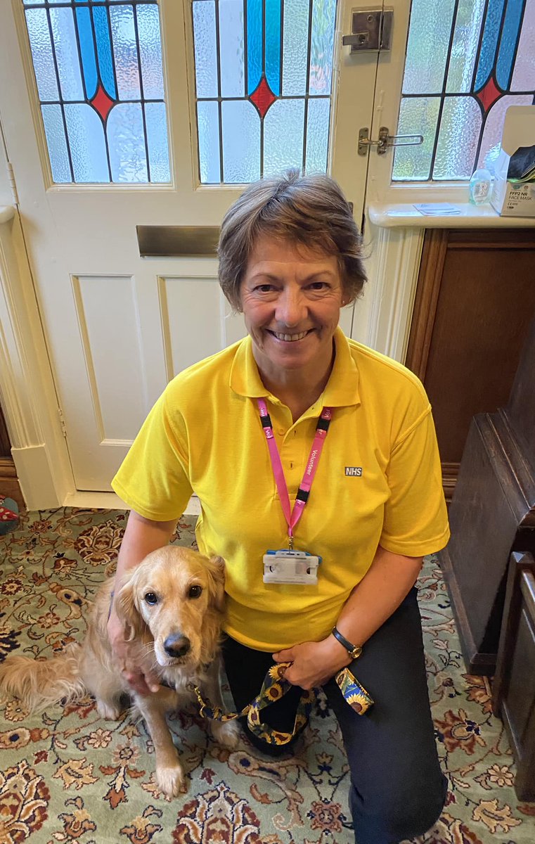 🐶Julia and Bella had their first visit to WathWood Hospital!

❤️Everything went perfectly, and Bella was complimented constantly! Thank you so much Julia and Bella, and we hope you have many more fun visits!

#canineconcern #therapydogs #workingdogs #caredogs #ukcharity