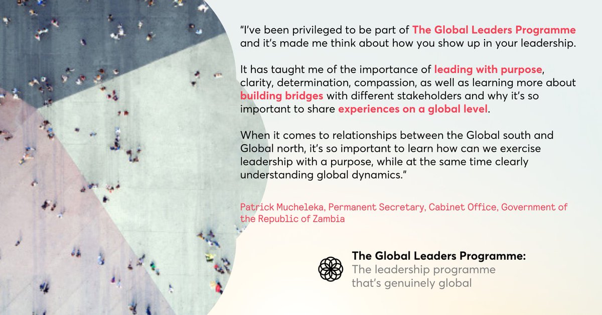 Thanks to another of our @CommonPurpose #GlobalLeaders participants for explaining more about the impact of the programme ... #CrossBoundaryLeadership in a global context