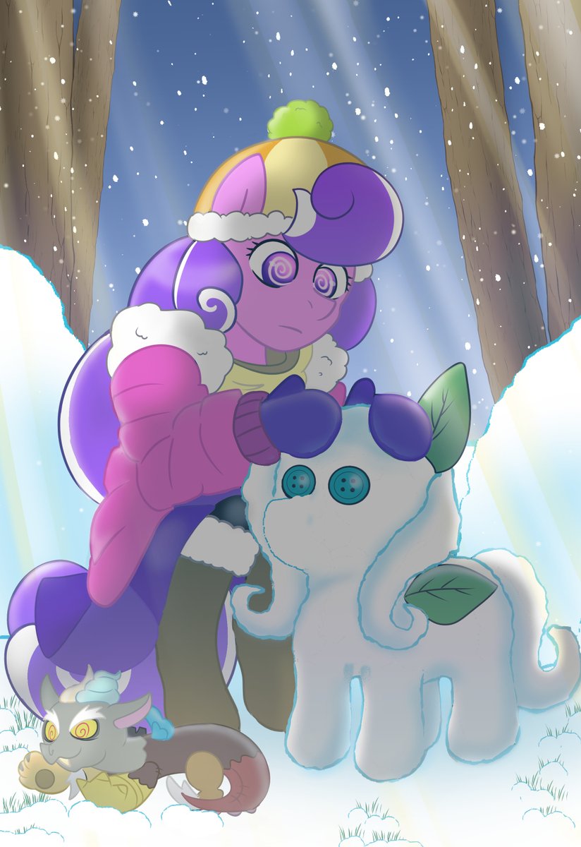 Fluttercord45's tweet image. Wanna build a snowmare?❄️☃️