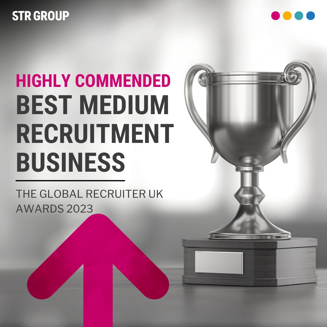 Exciting news to share! 🌟🏆

Last night, our team took home the Highly Commended award for Best in Medium Recruitment Business at the Global Recruiter Awards!  

#GlobalRecruiterAwards #TeamExcellence #shapingpeoplesfutures #wearestr