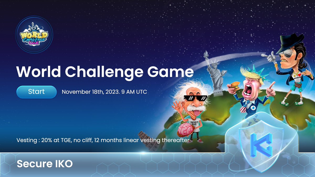 🥳 Kommunitas is enthusiastic to hold our Secure #IKO with <a href="/WorldChallengeG/">World Challenge Game</a> !

🌎 World Challenge Game is an innovative fusion between a board game and a video game, enriched with #blockchaintechnology

Read more: medium.com/@kommunitas/ko…

➡️ Vote now: launchpad.kommunitas.net/pool/WORLD/Pub…