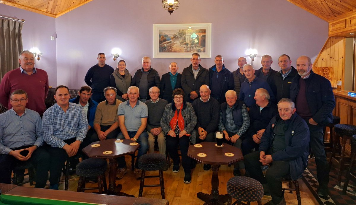 As the halfway point nears in the IFA branch, AGM's and #ifaelections23 Corofin/Ballyglunin in Co Galway held their meeting in Gills Ballyglunin where the hospitality and chat went on till the early hours !! @IFAmedia @CTribune @TuamHerald @Galwaybayfmnews @amyforde6