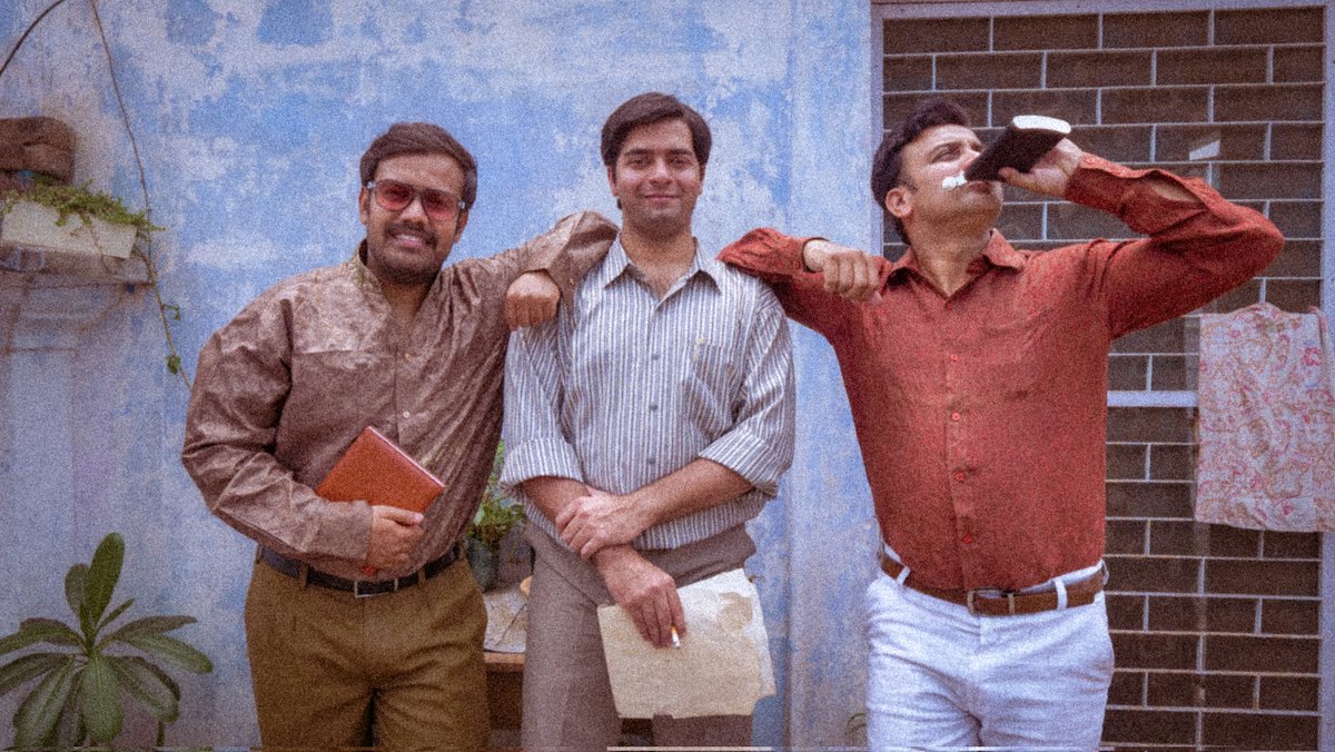 shazanmujeeb's tweet photo. Majaz and his friends are so excited for tomorrow's release  of Chapter 1 "Husn" from Musical Series "Majaz Hoon Main"

Are you guys excited?? 

See you all tomorrow at 4PM on my Youtube Channel 🤗

#Husn #MajazHoonMain #AsrarulHaqMajaz #Majaz #Original #Musicalseries https://t.co/vqQJpLjDmO
